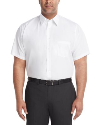 Van Heusen - Men's Big & Tall Poplin Dress Shirt