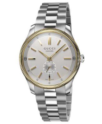Gucci - Men's Swiss Automatic G-Timeless Stainless Steel Bracelet Watch 40mm