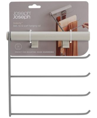 Joseph Joseph - Orderly Four-Rail Belt, Tie, Scarf Hanging Organizer