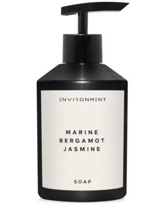 ENVIRONMENT - Marine, Bergamot & Jasmine Hand Soap (Inspired by 5-Star Luxury Hotels), 10 oz.