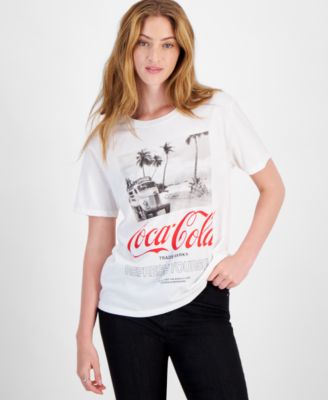 Love Tribe - Juniors' Cotton Coca Cola Refresh Yourself T-Shirt