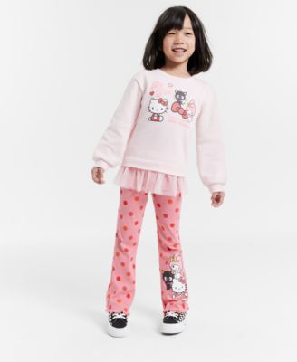 Hello Kitty - Toddler & Little Girls 2-Pc. Leggings Set