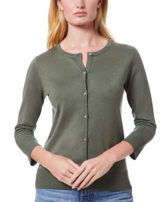 Melissa Paige - Women's Novelty Button-Front Cardigan Sweater