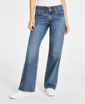 Levi's - Women's Super-Low Double-Button Relaxed-Fit Denim Jean