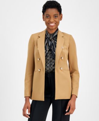 Anne Klein - Women's Button Open-Front Blazer
