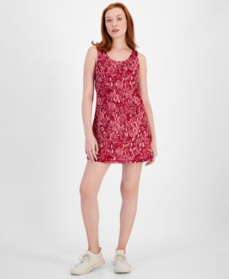 ID Ideology - Women's Snakeskin-Print Performance Dress, Created for Macy's