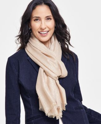 I.N.C. International Concepts - Women's Shimmer Wrap Scarf