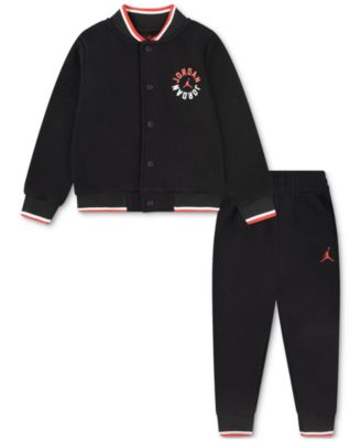 Jordan - Little Boys Jumpman PE Bomber Jacket & Jogger Pants, 2 Piece Set