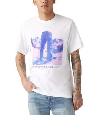 Levi's - Men's Relaxed Fit Short Sleeve Crewneck Graphic T-Shirt