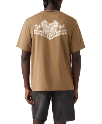 Levi's - Men's Relaxed Fit Short Sleeve Crewneck Logo Graphic T-Shirt