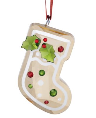 Swarovski - Crystal Gingerbread Cookie Stocking Ornament