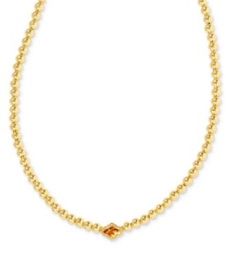 Kendra Scott - Abbie Gold-Tone Beaded Necklace