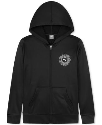Puma - Big Boys Squad Pack Fleece Zipper Hoodie