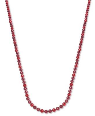Charter Club - Gold-Tone Logo Charm Extra Long Bead 60" Statement Necklace