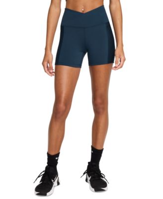 Nike - Women's One High Crisscross Wrap-Waist Biker Shorts