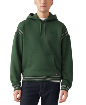 Levi's - Men's Relaxed Fit Long Sleeve Athletic Inset Hoodie