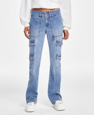 Celebrity Pink - Juniors' Bootcut Cargo Jeans