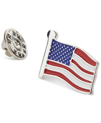 Perry Ellis Portfolio - Men's American Flag Lapel Pin