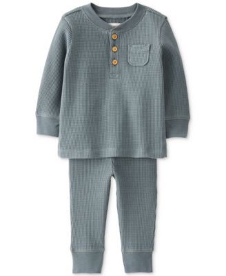 Carter's - Baby Waffle-Knit Top & Pants, 2 Piece Set