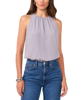 Vince Camuto - Women's Sleeveless Embellished Blouse