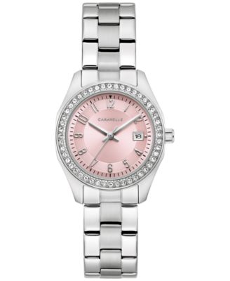 Caravelle - Women's Stainless Steel Bracelet Watch 28mm