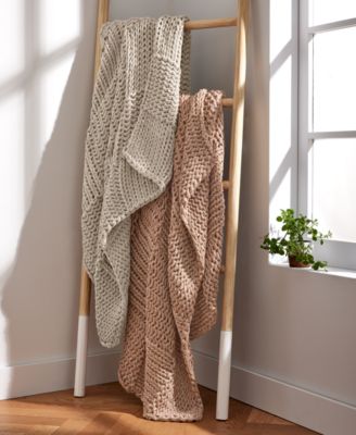 Oake - Chunky Knit Throw, 50" x 60"