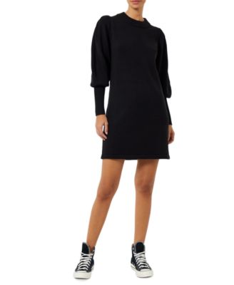 French Connection - Women's Babysoft Balloon-Sleeve Mini Dress