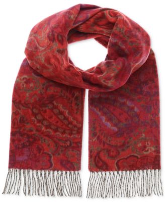 FRAAS - Women's Paisley Ombr&eacute; Cashmink&reg; Scarf