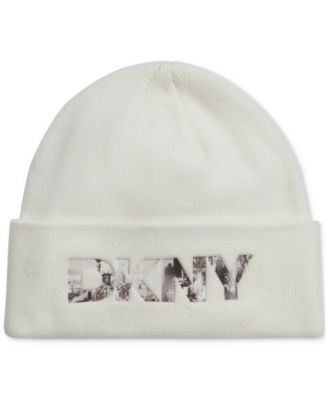 DKNY - Women's Embossed City Logo Beanie