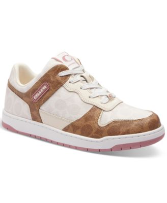 COACH - Women's C201 Multi Signature Lace-Up Sneakers