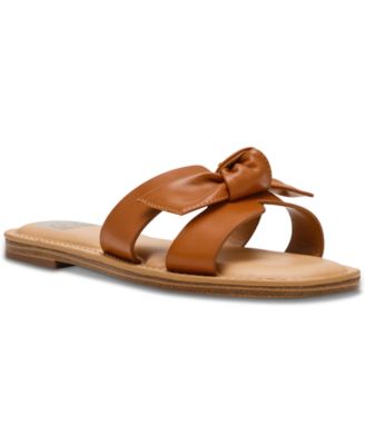 DV Dolce Vita - Women's Jada Bow Slip-On Flat Sandals
