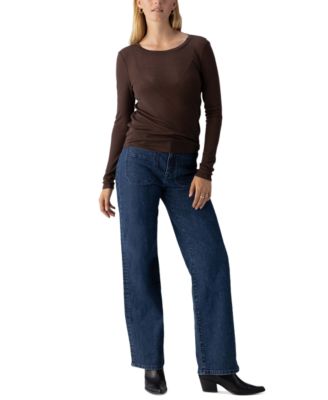 Sanctuary - Women's Long-Sleeve Crewneck Top