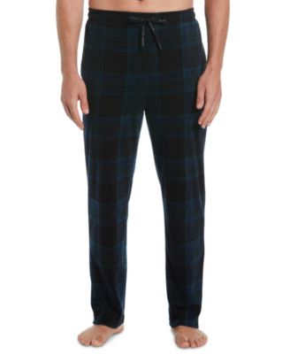 Perry Ellis Portfolio - Men's Fleece Plaid Pajama Pants