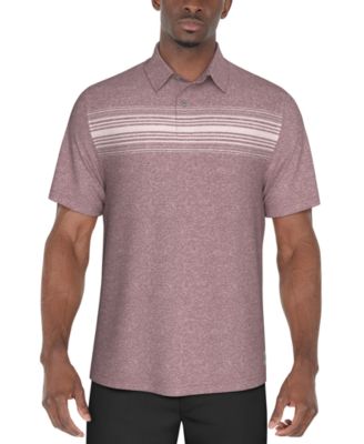 PGA TOUR - Men's Performance Stripe Polo Shirt