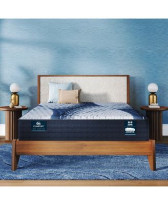 Serta - iComfort Aveda 12" Memory Foam Plush Mattress Set - Queen Split