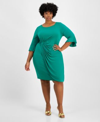 Connected - Plus Size Side-Tab Dress