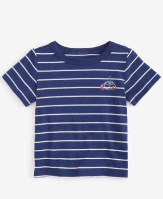 First Impressions - Baby Boys Short-Sleeve Joey Striped T-Shirt