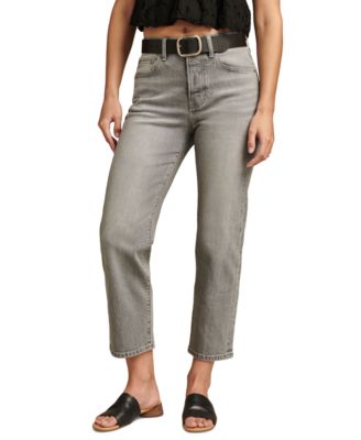 Lucky Brand - Women's 90S High Rise Cotton Loose Crop Jeans