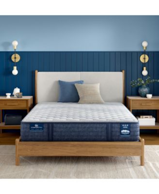 Serta - iComfortPro Ambrose 13" Latex Foam Firm Mattress Set - Queen Split