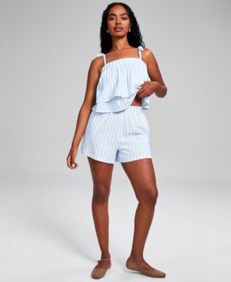 And Now This - Women's Side-Pocket Pull-On Shorts