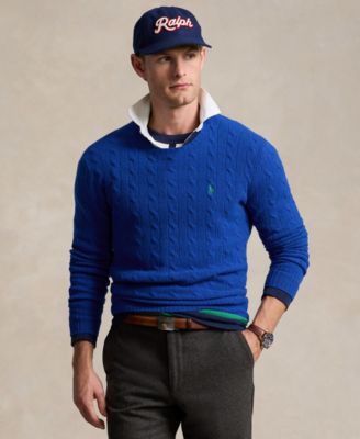 Polo Ralph Lauren - Men's Wool-Cashmere Cable-Knit Sweater