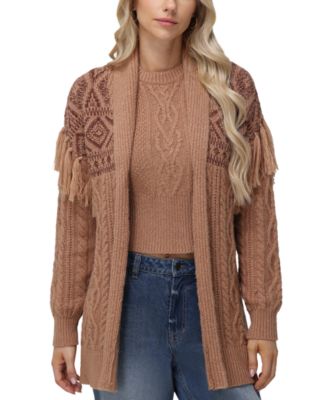 Frye - Women's Southwestern Cable Knit Cardigan