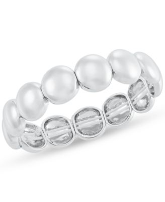 On 34th - Domed Segmented Stretch Bracelet