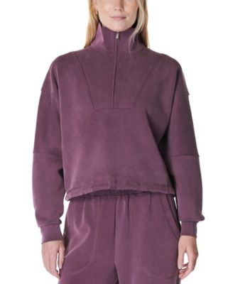Sweaty Betty - Women's Funnel Neck 1/2-Zip Sweatshirt