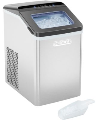 Chefman - Iceman The Pebble Countertop Ice Machine