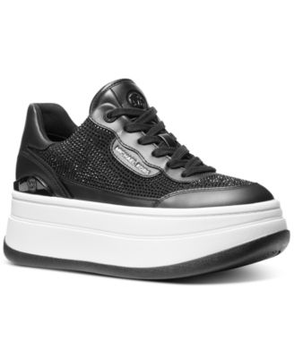 Michael Kors - Women's Hayes Embellished Platform Sneakers