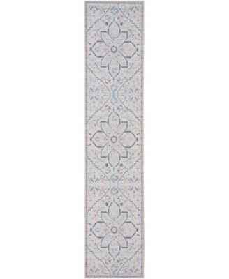 Nicole Curtis - Machine Washable Series 1 SR110 2'2x10' Runner Area Rug