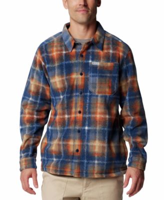 Columbia - Men's Steens Mountain Plaid Fleece Shirt Jacket
