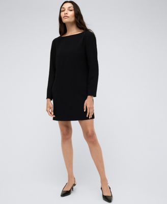 Kenneth Cole - Women's Draped Open-Back Shift Dress