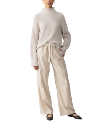 Sanctuary - Women's Pull-On Sequinned Cargo Pants